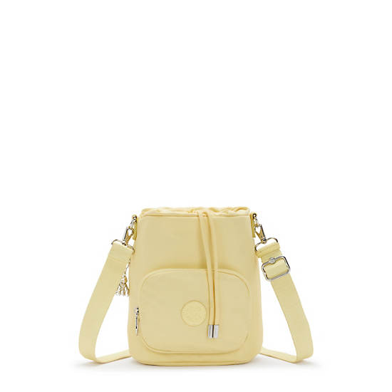 Kipling Kyla Shoulder Bags Soft Yellow | CA 1420IL